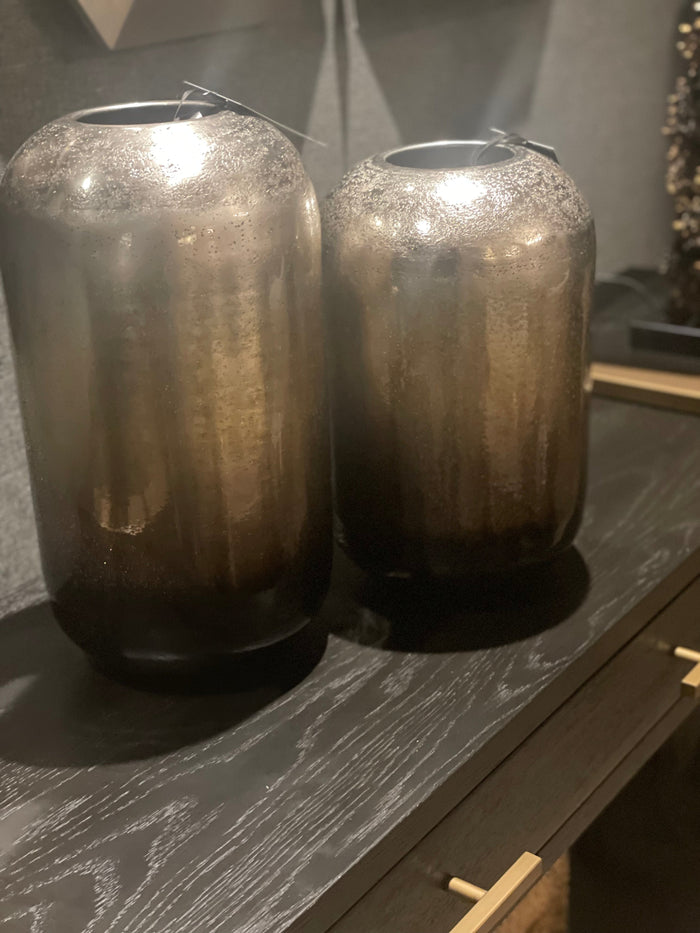 Isla Vase in 2 tone 2 sizes reduced-Renaissance Design Studio