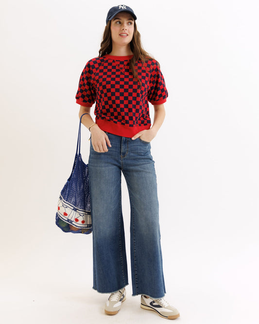 Vintage Wide Straight Jean