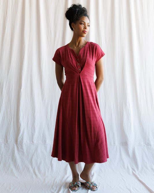 Inverted Pleat Dress