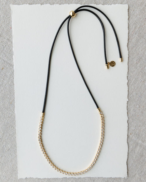 Leather Statement Necklace