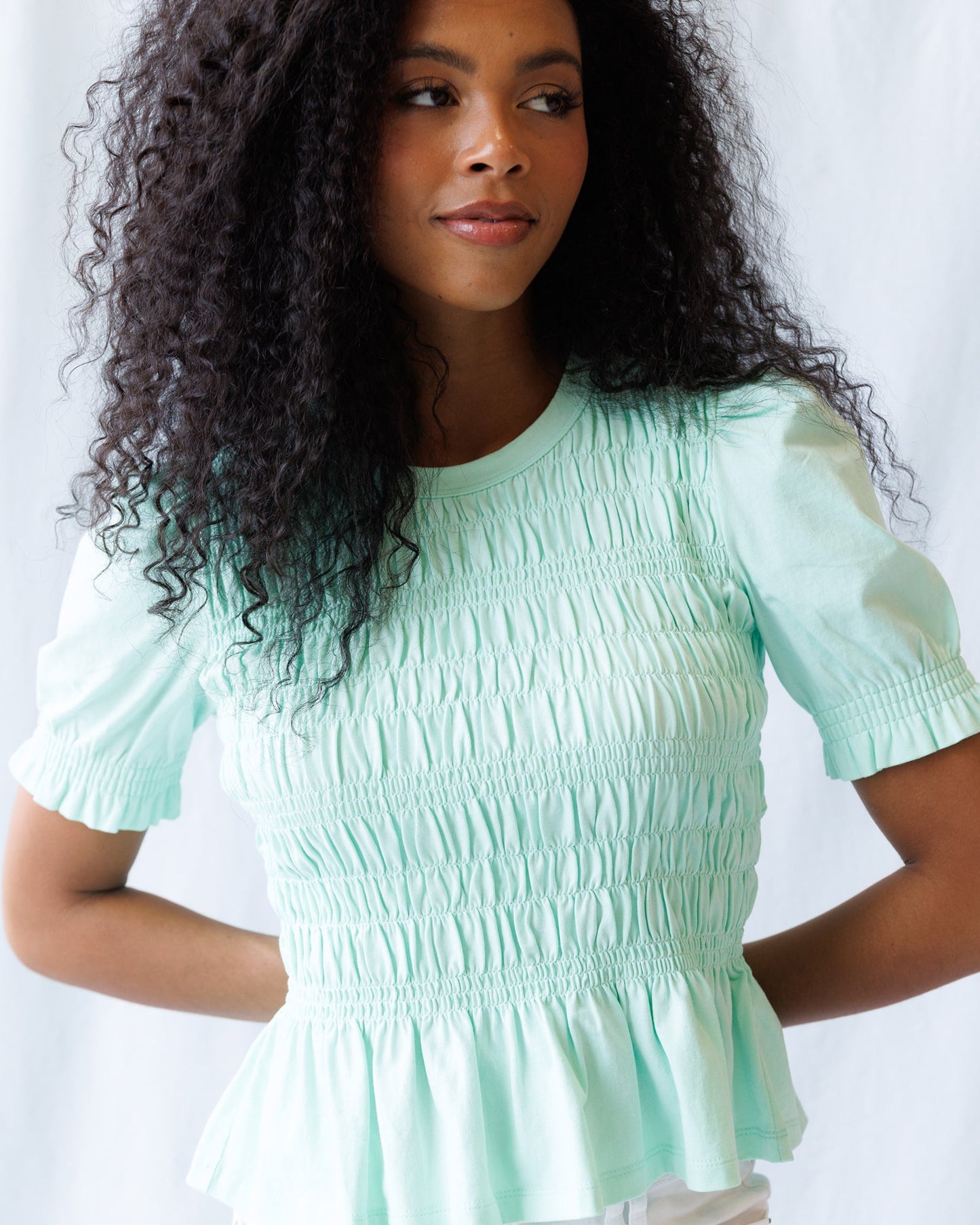 Sunny Smocked Top