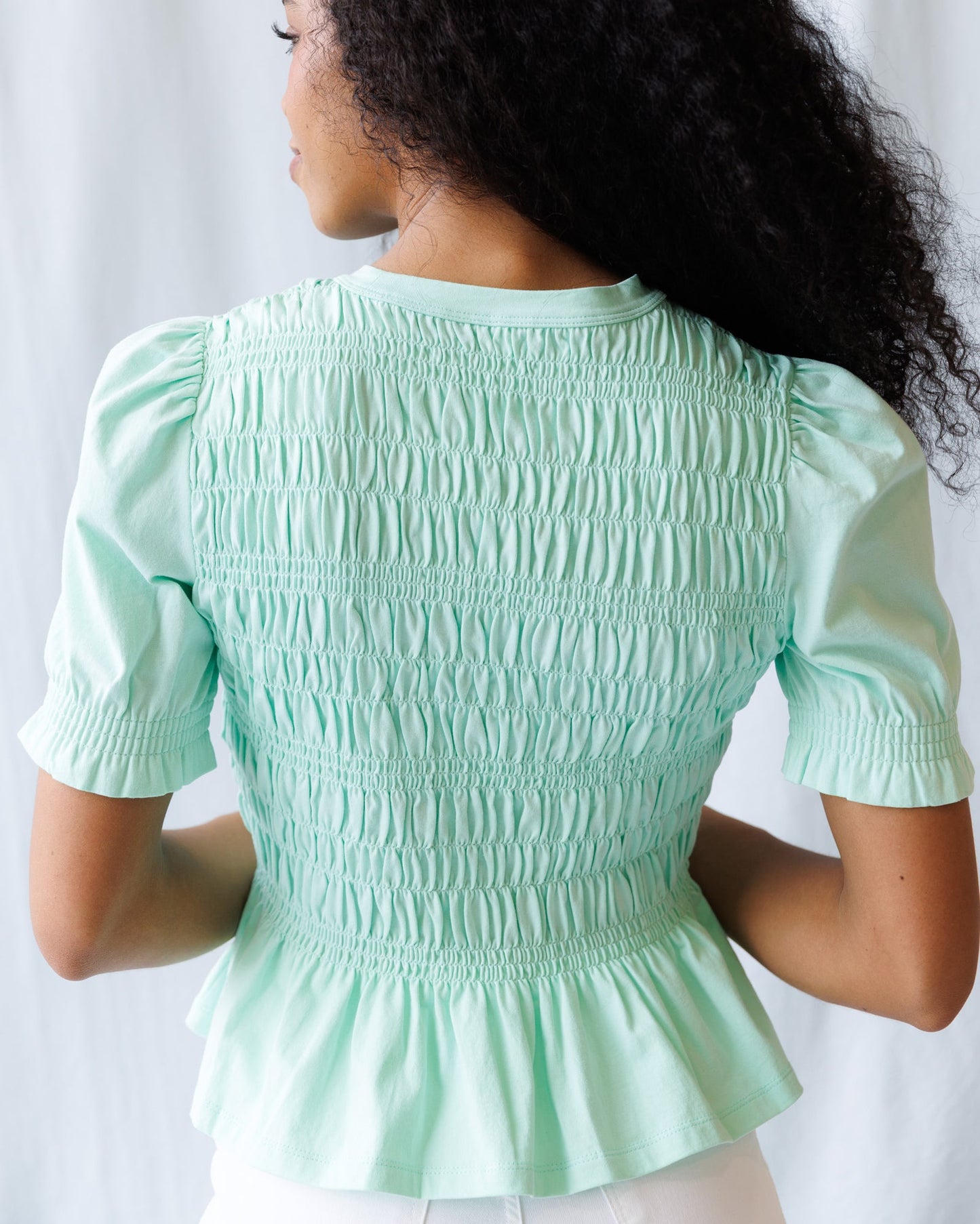 Sunny Smocked Top