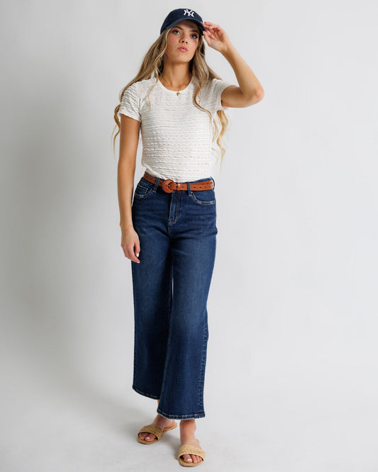 Ella Wide Leg Jean by Mica Denim