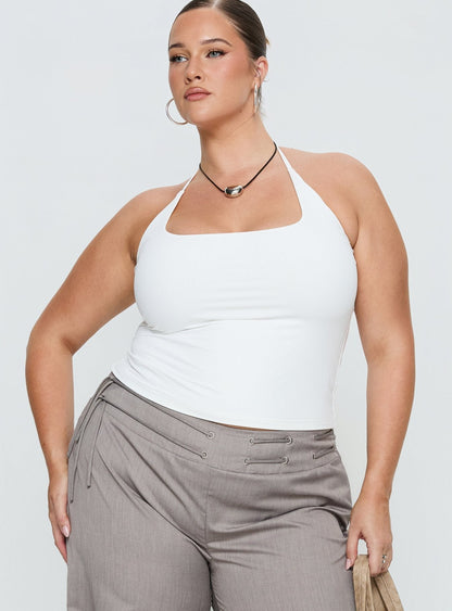 Ezekiel Nylon Top White Curve
