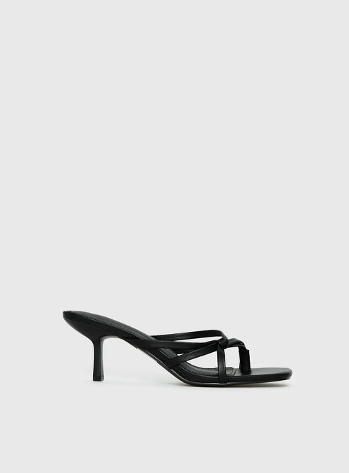 Goalie Heels Black