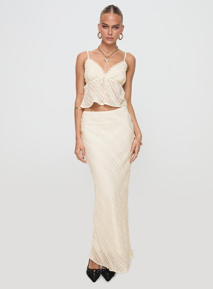 Jacintha Top Cream