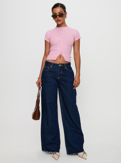Suzu Knit Top Pink