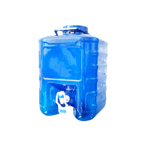 20L Dark Blue Square Bottle