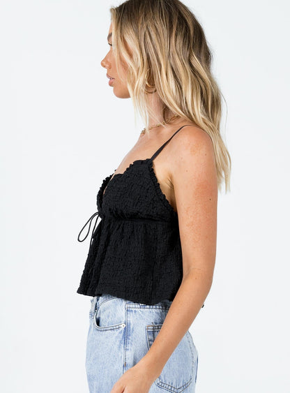 Kellan Top Black