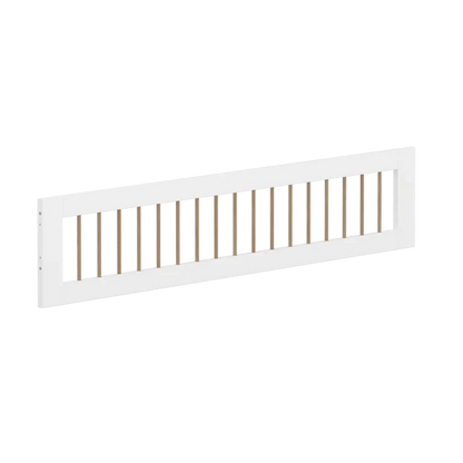 3/4 Safety Rail with, White/Oak FLEXA SAFETYRAIL safety-rail-front-w-bars-oak-birch-f-wht-3-4-200-cm   200 flexa-com.myshopify.com