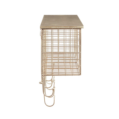 4 Cubby Wall Shelf