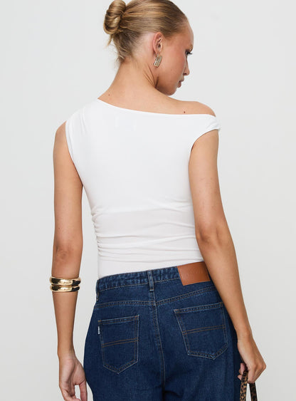 Miyako Bodysuit White