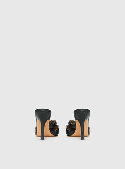 Compelling Pointed Toe Heels Black