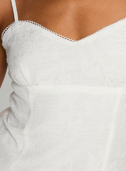 Idolized Top White