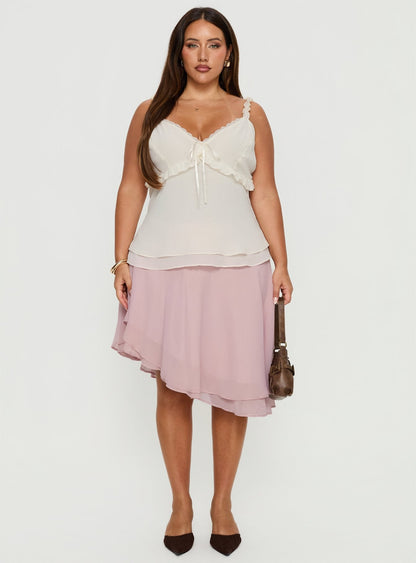 Taini Top Cream Curve