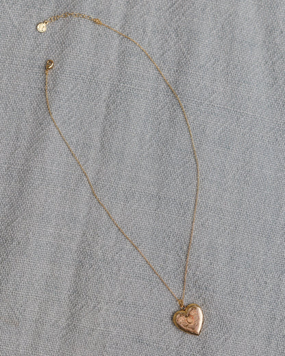 Monogram Heirloom Locket - Final Sale