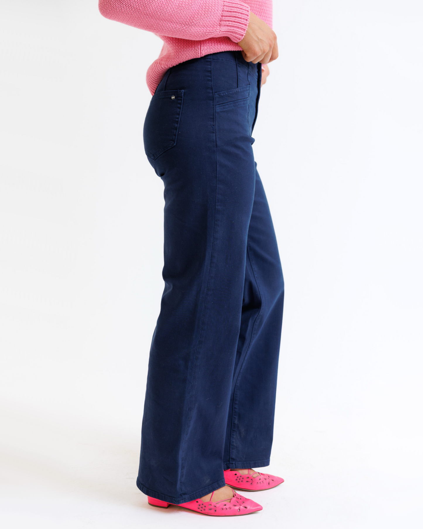 High Rise Wide Leg