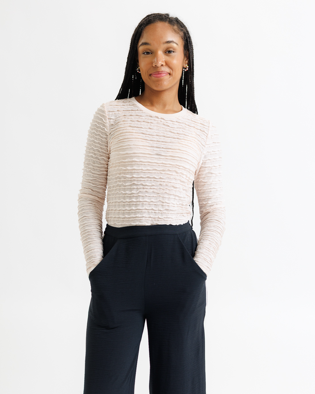 Long And Lace Top - Final Sale