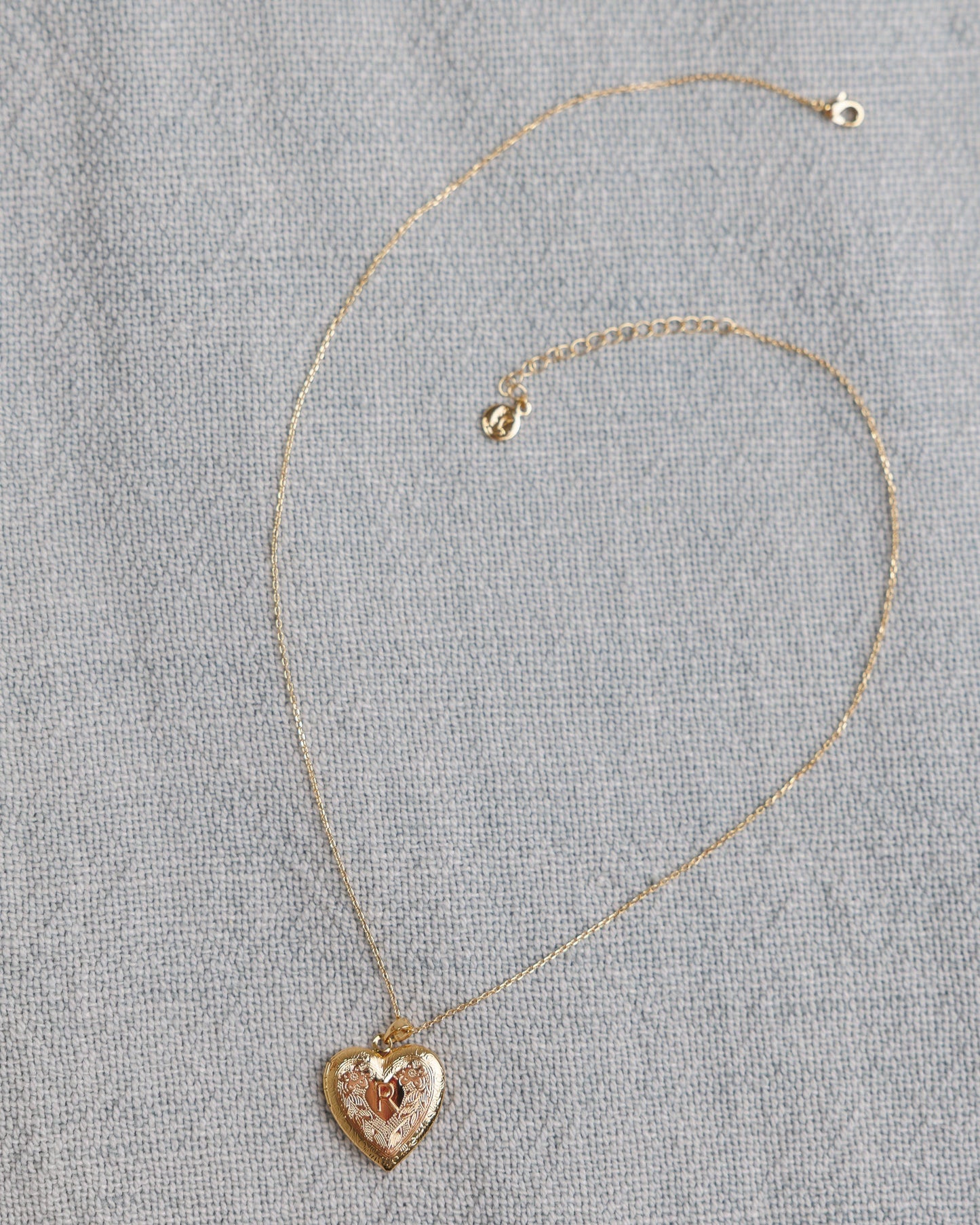 Monogram Heirloom Locket - Final Sale