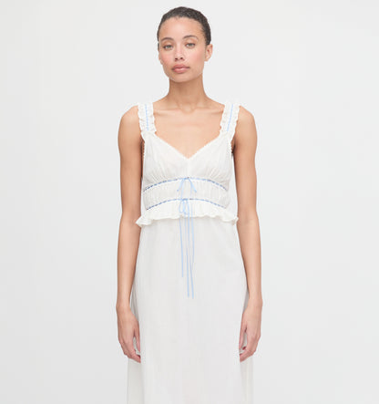 The Bonnie Nightgown - Soft Ivory