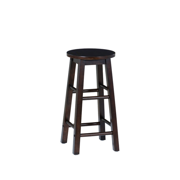 Walnut / Single Counter Stool
