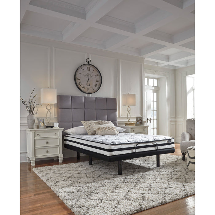 Front left view of Ashley Chime 8 Inch Innerspring Twin Mattress