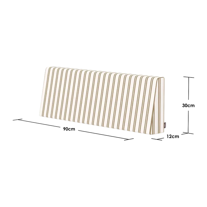 Back Rest Cushion, Stripes TEXTILE _badge_new_in flexa-com.myshopify.com