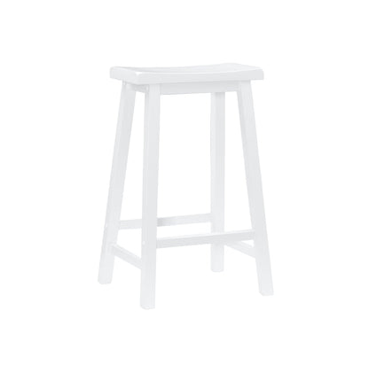 White / Single Bar Stool