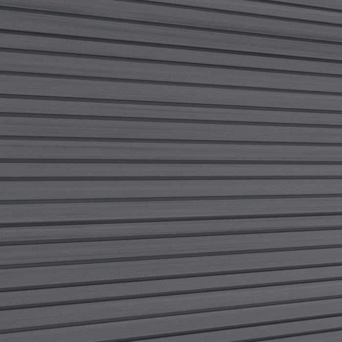 NeoTimber Board and Batten Slatted Composite Cladding Board – Grey – Surface Texture Detail
