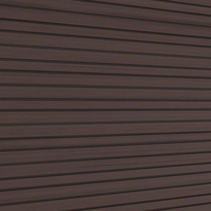 NeoTimber Board and Batten Slatted Composite Cladding Board – Chocolate – Surface Texture Detail
