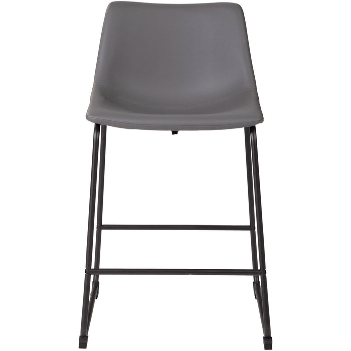 Centiar Gray Counter Stool QK1025899