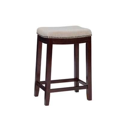 Brown-Beige / Single Counter Stool