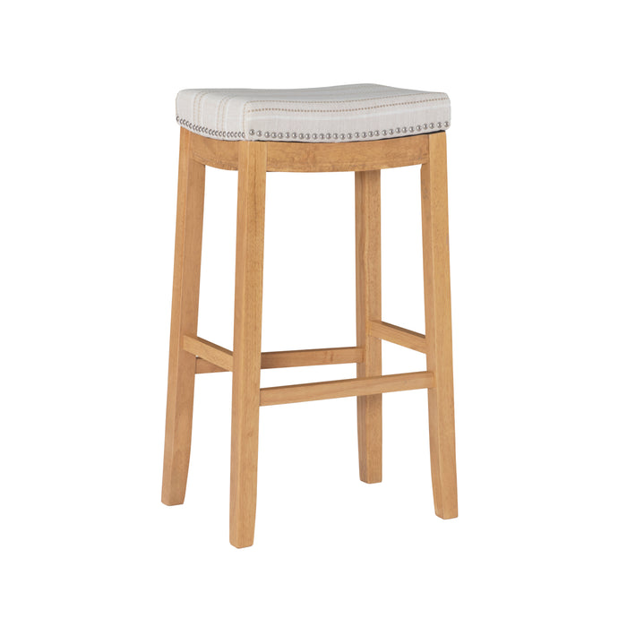 Natural-Stripe / Single Bar Stool