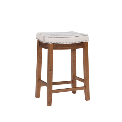 Charcoal-Stripe / Single Counter Stool