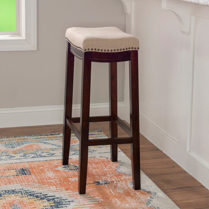 Claridge Linen Stool