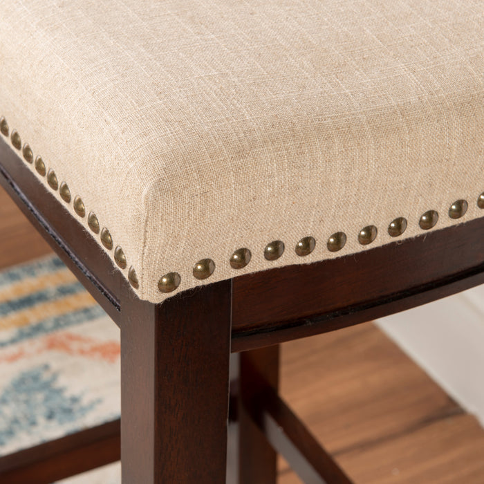 Claridge Linen Stool