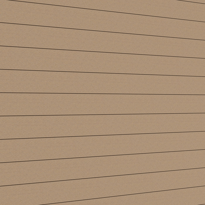 NeoTimber Classic Composite Cladding Board – Teak – Surface Texture Detail