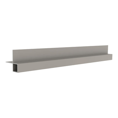 NeoTimber Classic & Deluxe Composite Cladding External Corner Trim – Silver Birch – Angled Close Up
