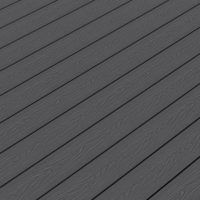 NeoTimber Classic Solid Composite Decking – Grey – Surface Texture Detail