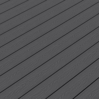 NeoTimber Classic Solid Composite Decking – Grey – Surface Texture Detail