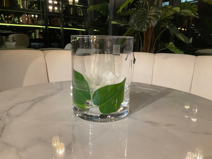 Clear Glass Hurricane 16cm-Renaissance Design Studio