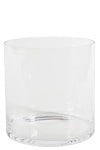 Clear Glass Hurricane 25.5cm-Renaissance Design Studio
