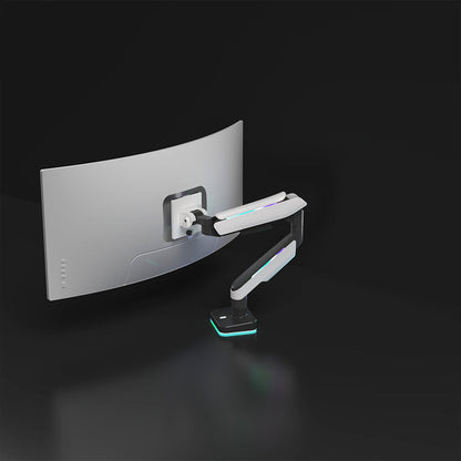 (Clearance Sale) Hinomi CyberFlex Gaming Monitor Arm with RGB Lighting