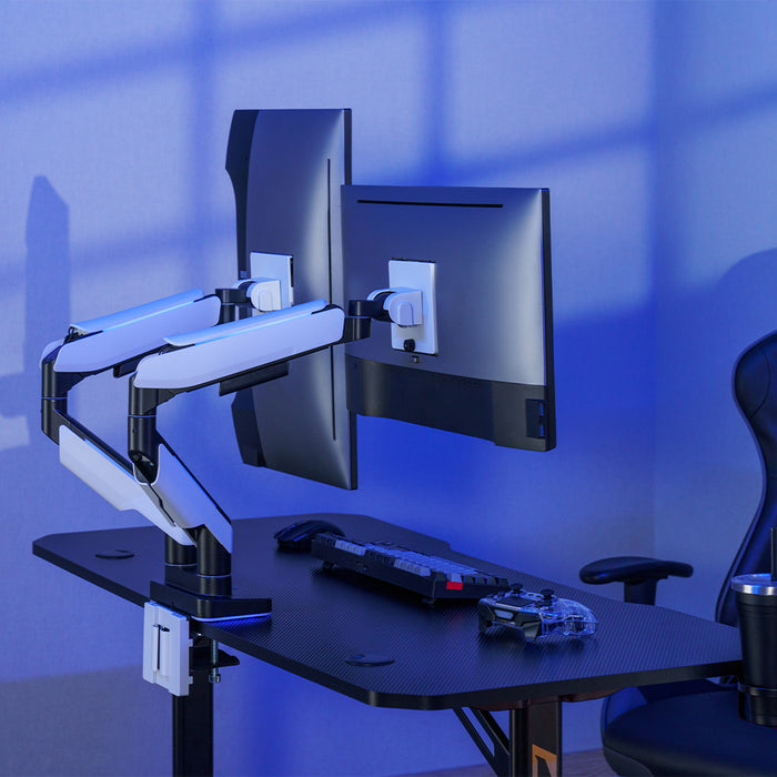 (Clearance Sale) Hinomi CyberFlex Gaming Monitor Arm with RGB Lighting