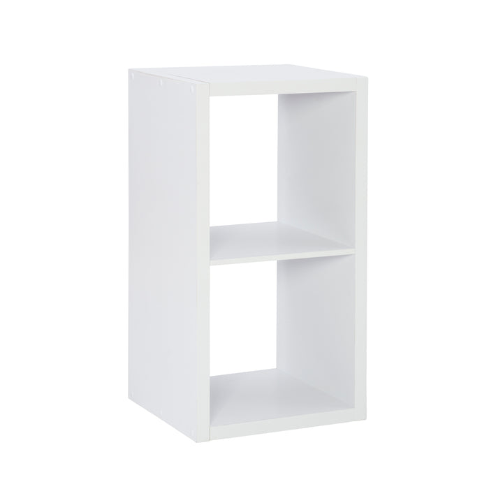 White / 2 Cube Unit