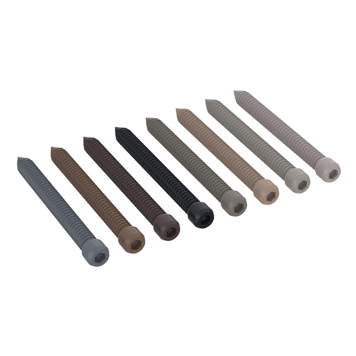 NeoTimber Coloured Composite Decking Screws – All Colours- Angled Close Up