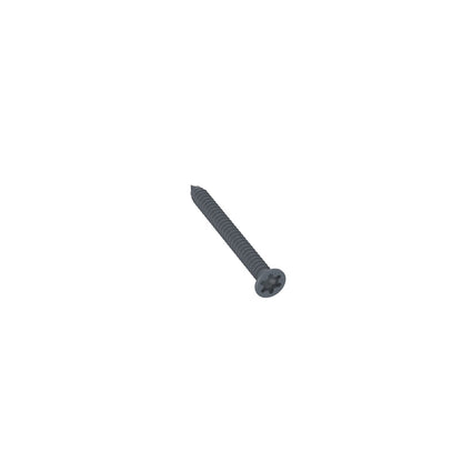 NeoTimber Coloured Composite Decking Trim Screws – Grey – Angled Close Up