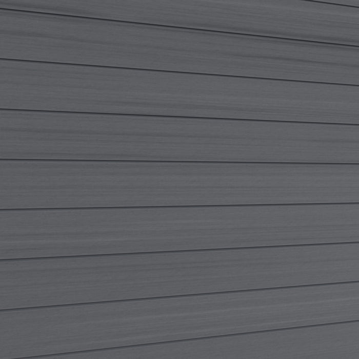 NeoTimber Deluxe Brushed Composite Cladding Boards – Grey – Surface Texture Detail