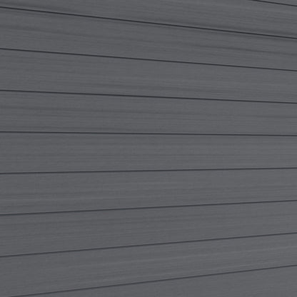 NeoTimber Deluxe Brushed Composite Cladding Boards – Grey – Surface Texture Detail