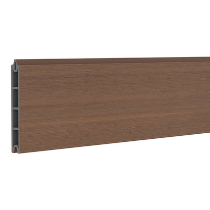 NeoTimber Deluxe Composite Fence Board - Teak - Brushed